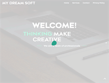 Tablet Screenshot of mydreamsoft.com